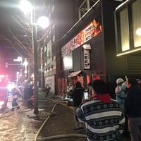 札幌市中央区 ススキノの焼肉店「一発ドン」で火事 札幌市中央区 ススキノの焼肉店「一発ドン」で火事