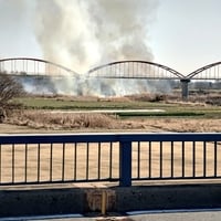 埼玉県鴻巣市大芦で火事