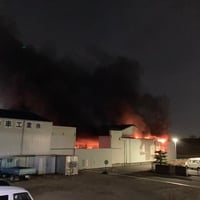 愛知県岡崎市八帖北町で火事！