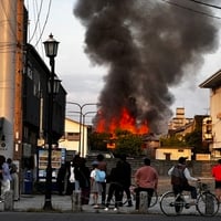 佐賀県佐賀市松原で火事