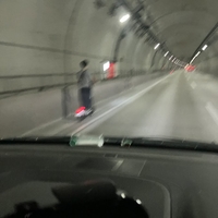 国道357号線　東京港トンネルをLUUPで爆走